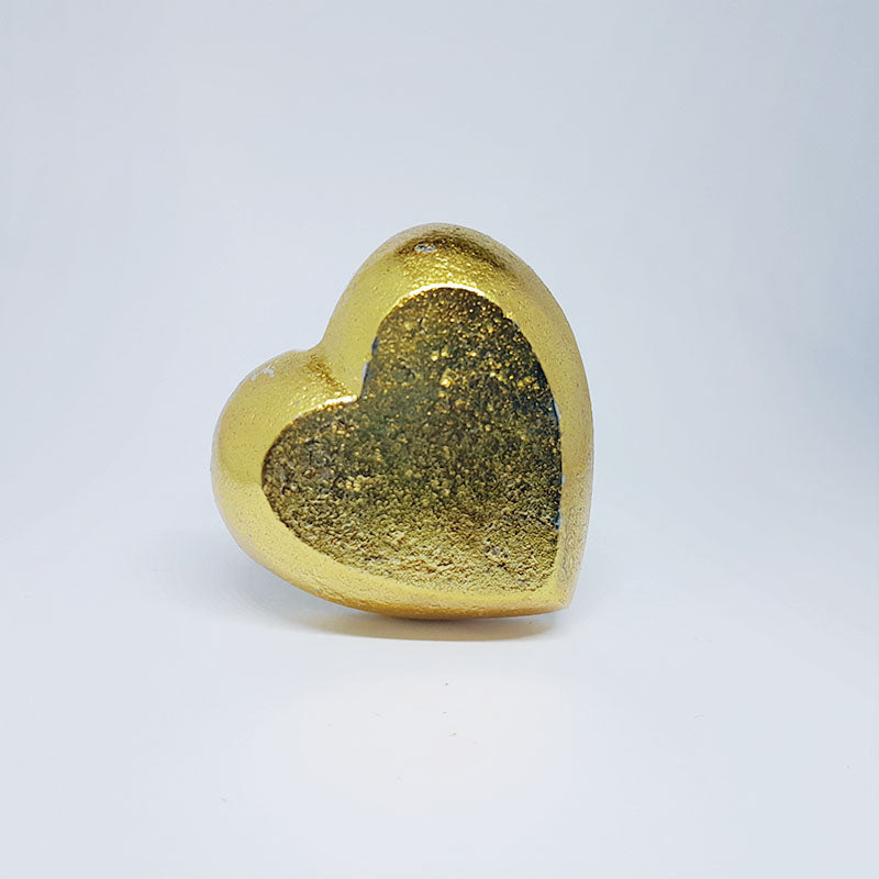 Eisernes Türknauf "Goldenes Herz"
