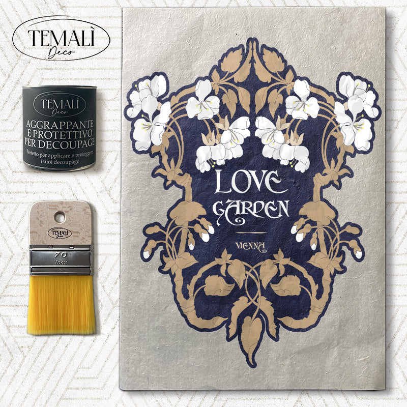 Dècoupage Liberty - Love Garden