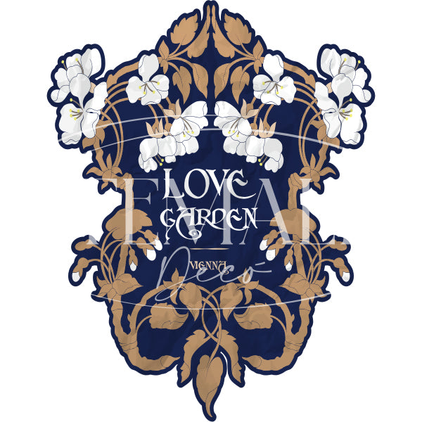 Dècoupage Liberty - Love Garden