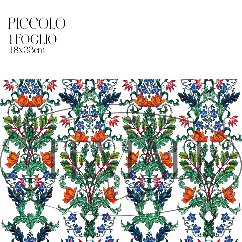 Dècoupage Liberty - Jardin Tissé