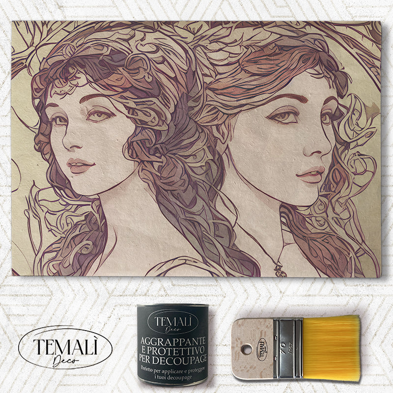 Dècoupage Liberty - Aura e Armonia