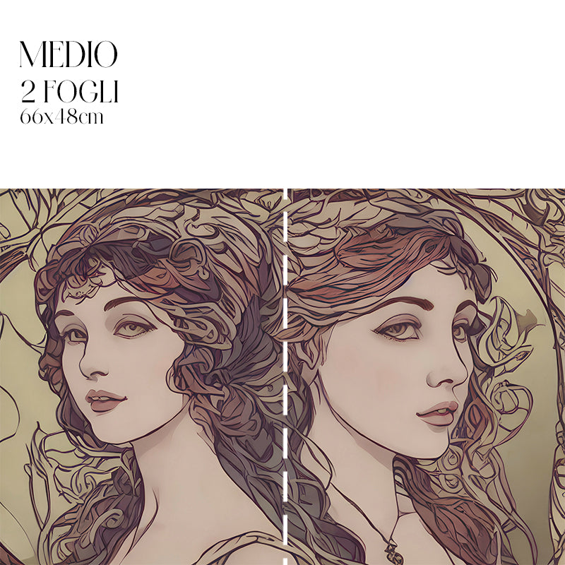 Dècoupage Liberty - Aura e Armonia