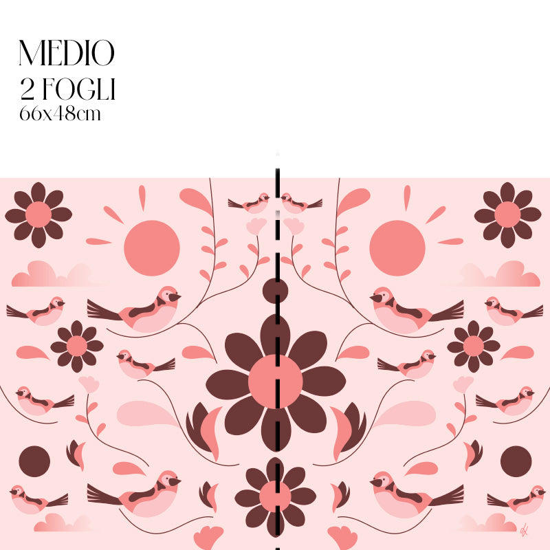 Dècoupage d'autore - Primavera Rossa - Luigi Leuce