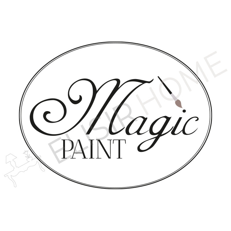 Stampa Trasferibile "LOGO MAGIC PAINT" 4,5X3,5 cm