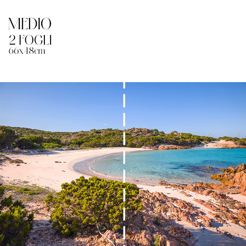 Decoupagé Mare - Spiaggia Rosa