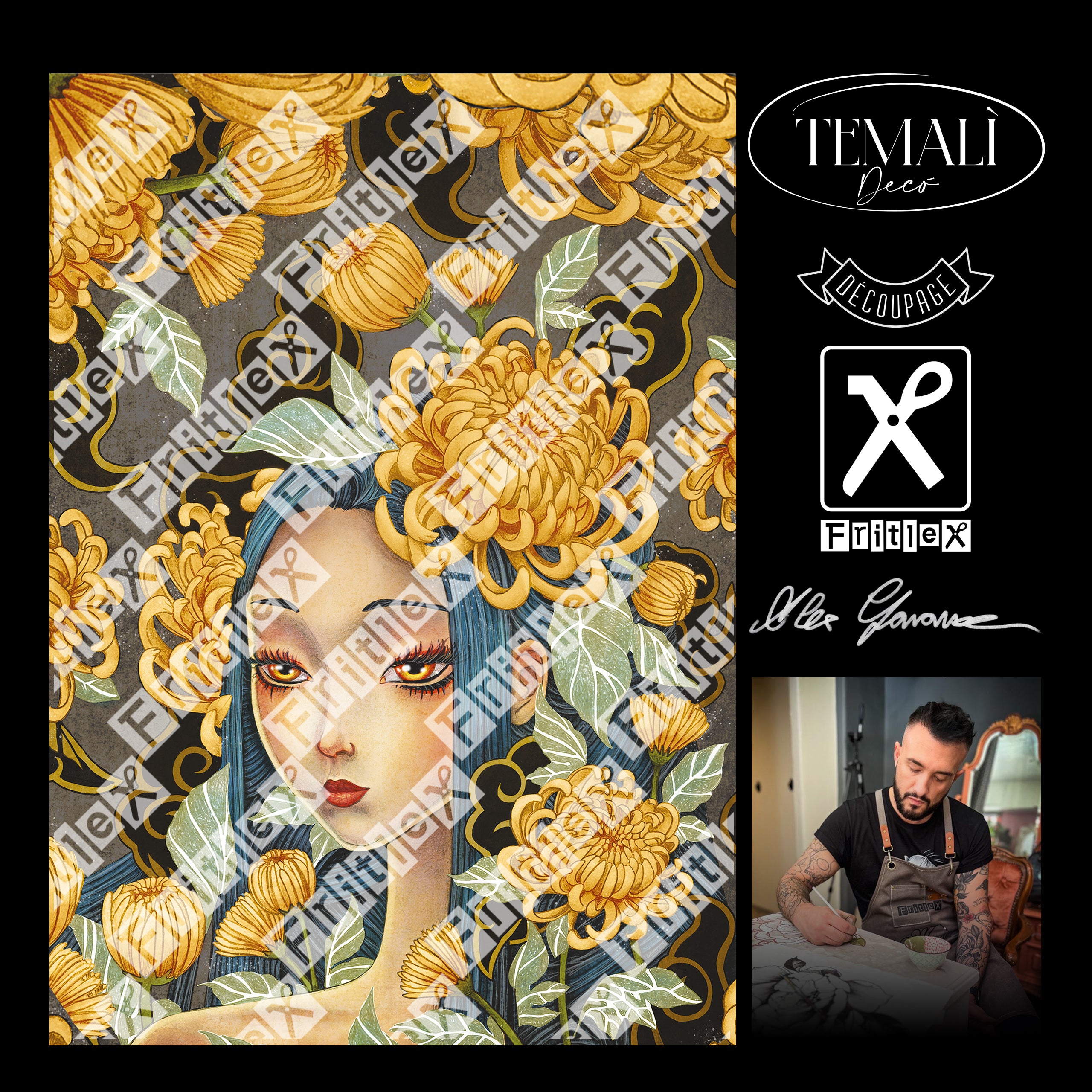 Decoupage Kollektion Alex - Miyuki