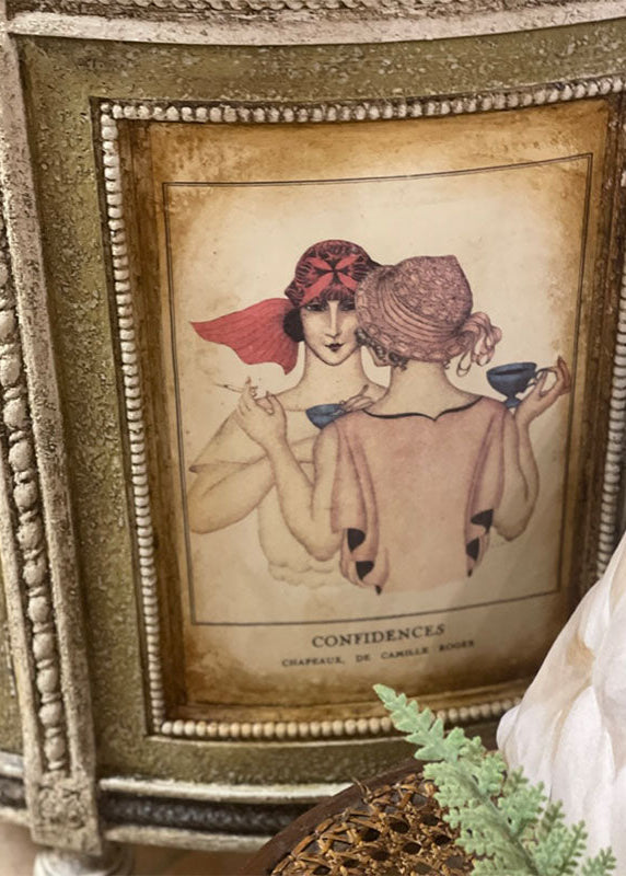 Mobile Vitrine "Donne Vintage" Die Neugestaltung von Elisa
