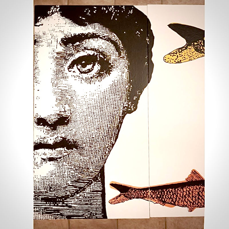 Mesa “Fornasetti” I Restyling de Elisa creado por Alex de Fritlex