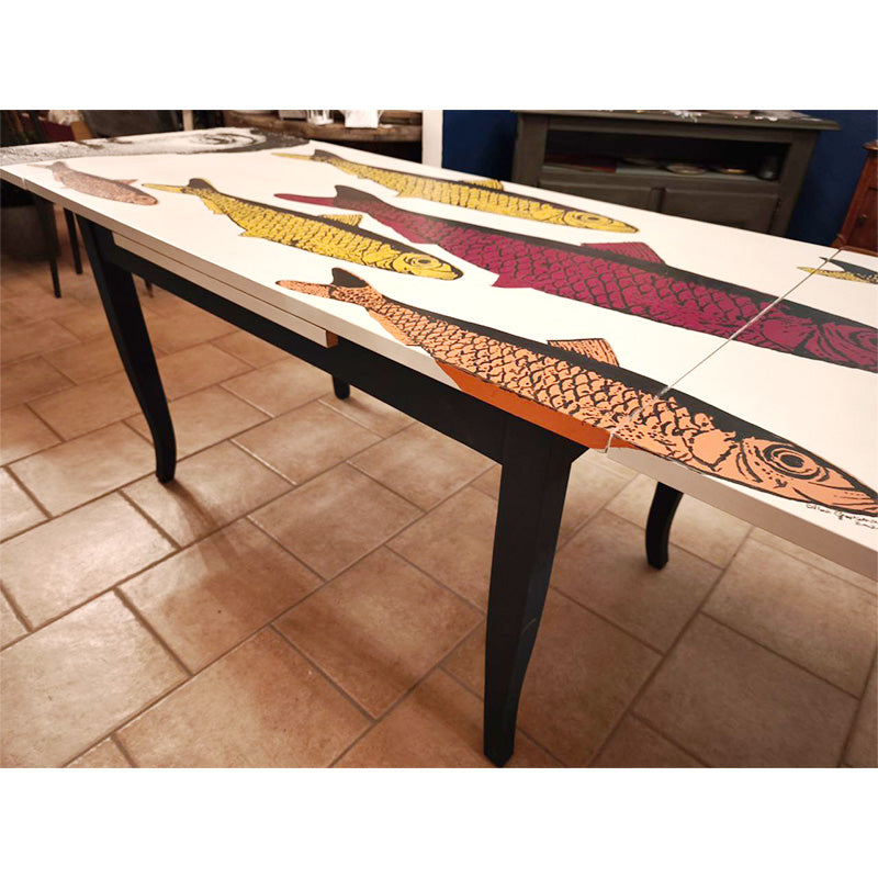 Tavolo “Fornasetti” I Restyling di Elisa creato da Alex di Fritlex