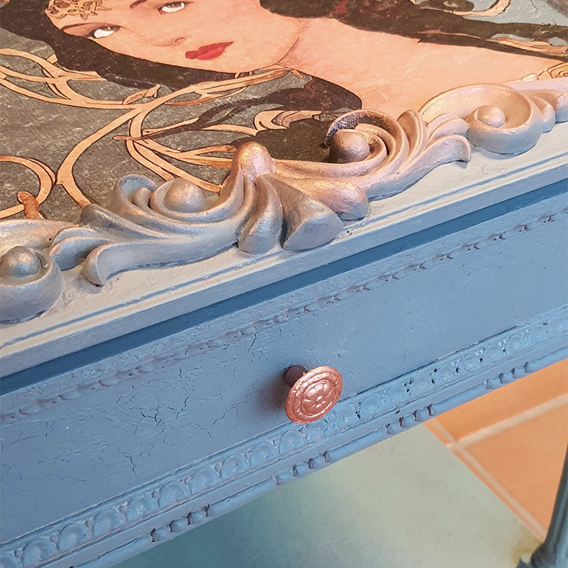 Tavolino "Sfumature di Blu" I Restyling di Elisa