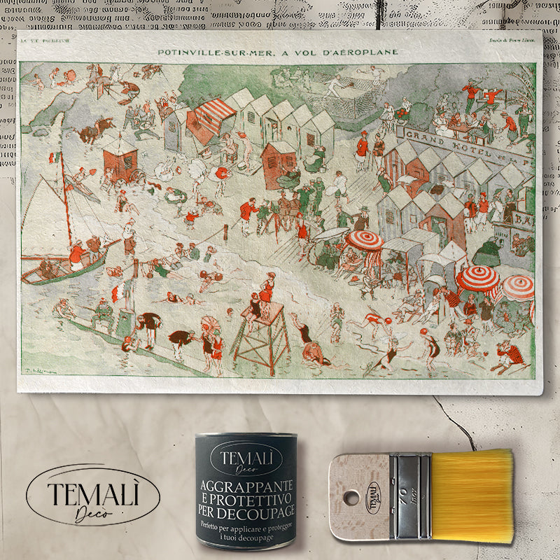 Decoupagé Moda - Potinuille Sur Mer