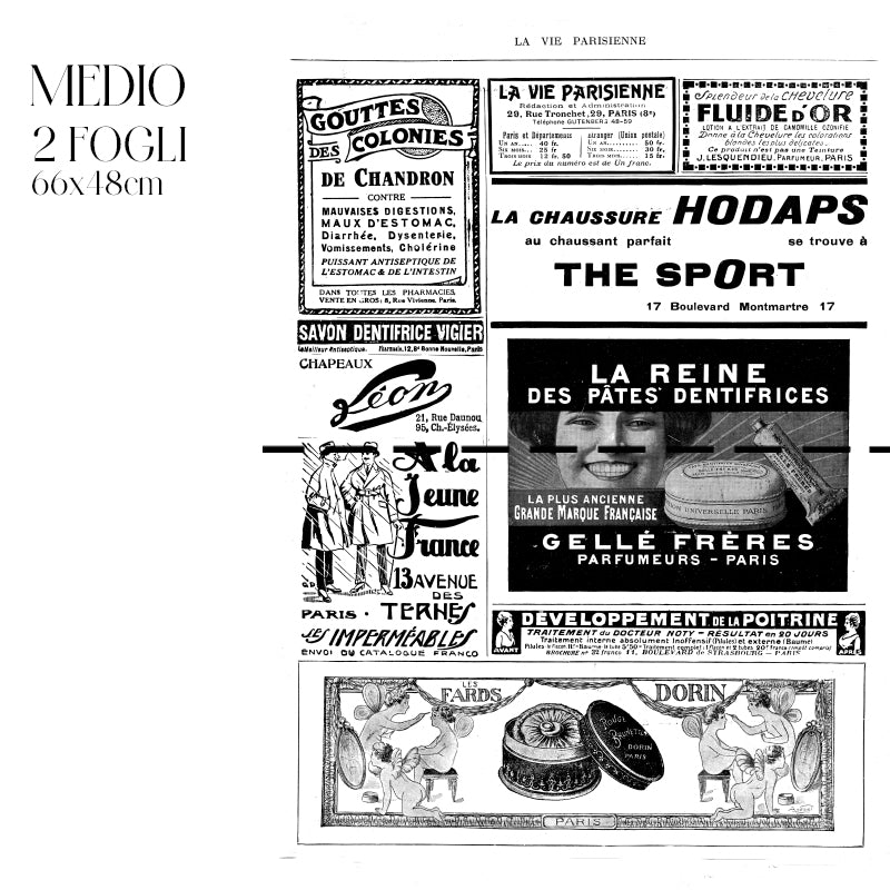 Découpage Moda - La Vie Parisienne