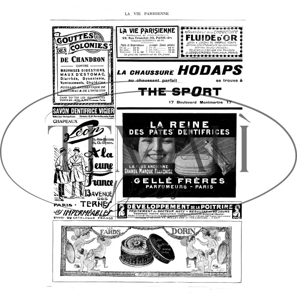 Découpage Moda - La Vie Parisienne