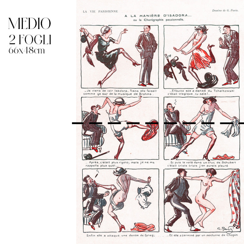 Decoupagé Moda - A La Maniére d'Isadora