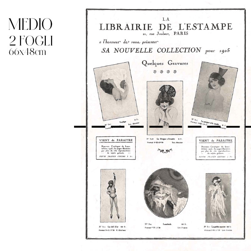 Decoupagé Moda - Librerie De l'Estampe