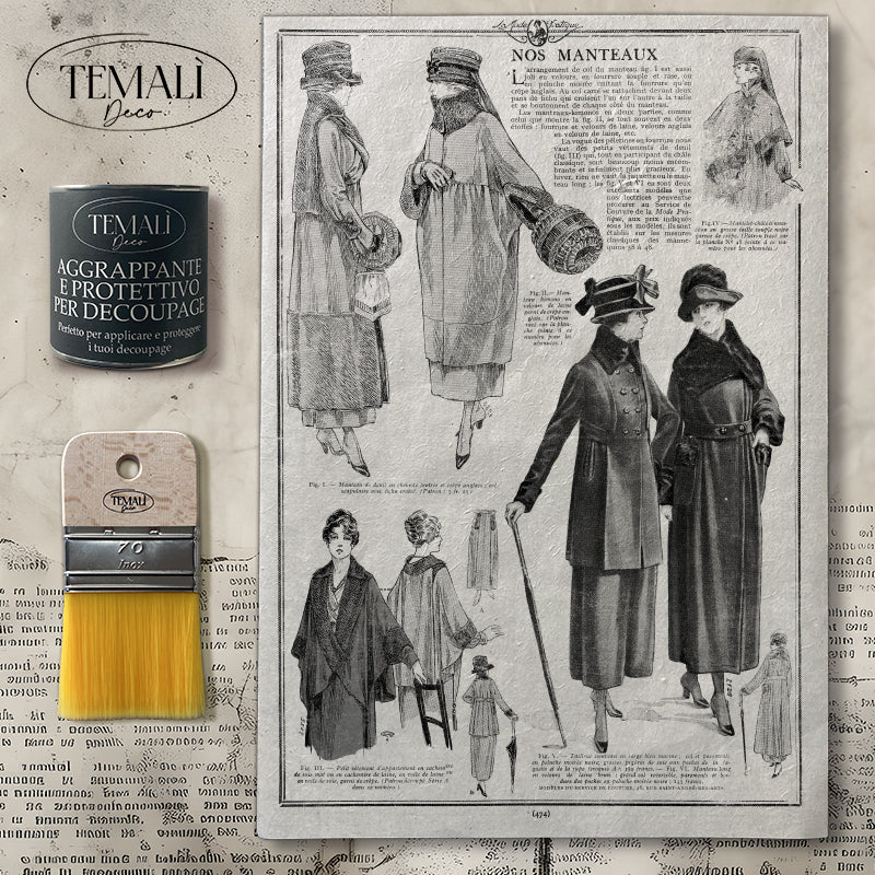 Découpage Moda - Nos Manteaux