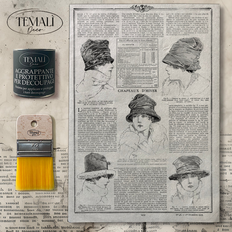 Découpage Moda - Chapeaux D'Hiver