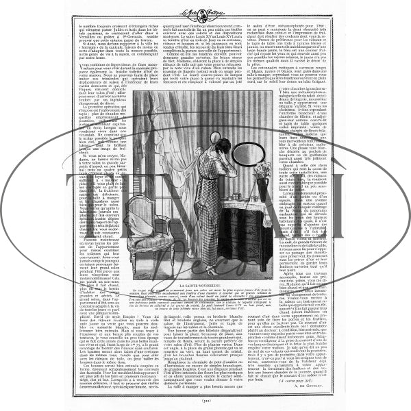 Découpage Moda - La Sainte Moussegne