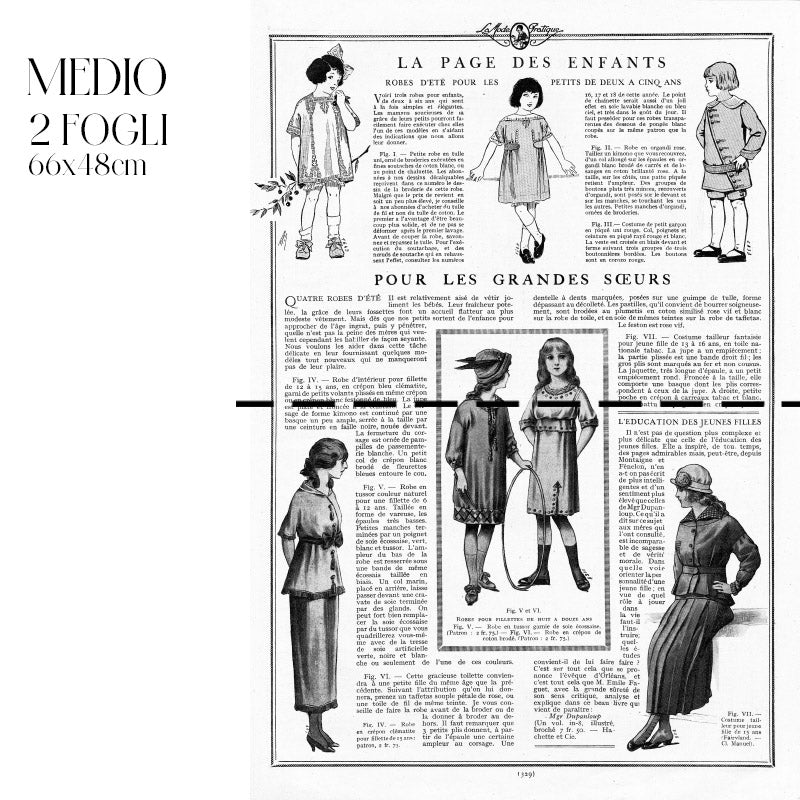 Découpage Moda - La Page des Enfants