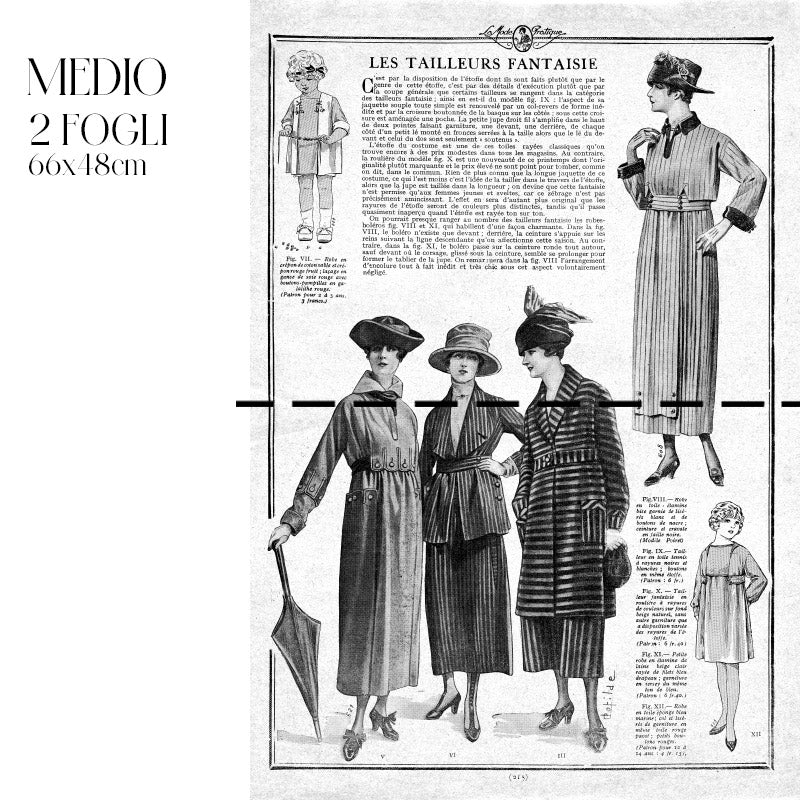 Dècoupage Moda - Le Tailleurs