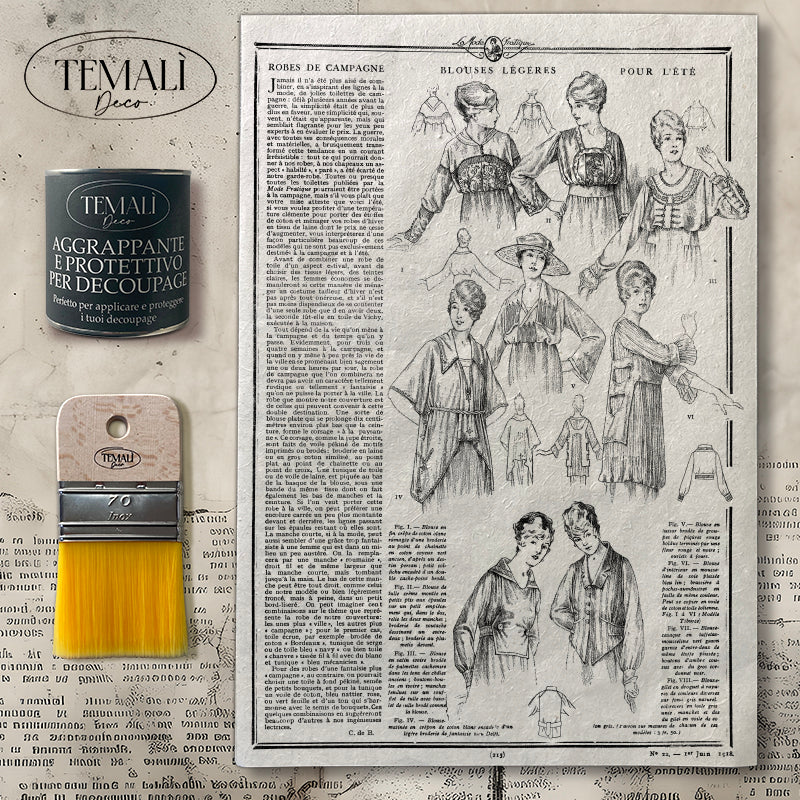 Dècoupage Moda - Robes de Camagne