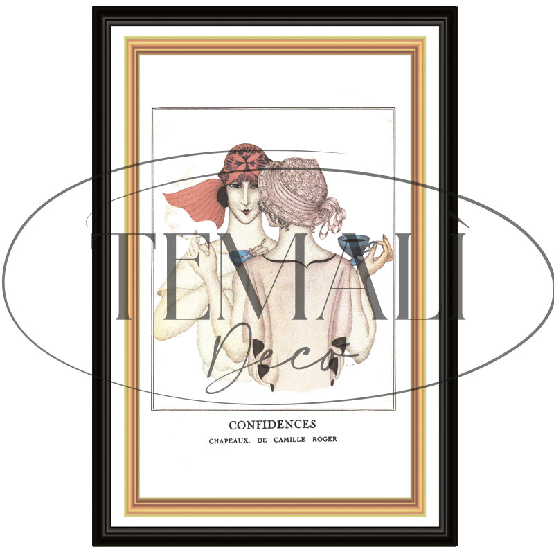 Découpage Moda - Confidences