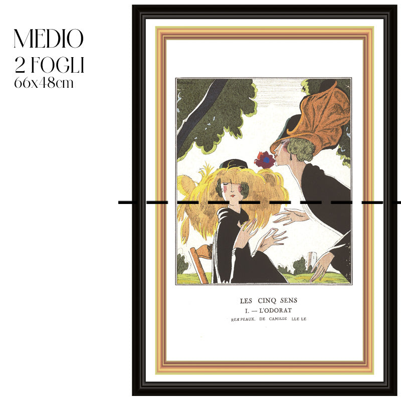 Découpage Moda - Les cinq Sens L'odorat