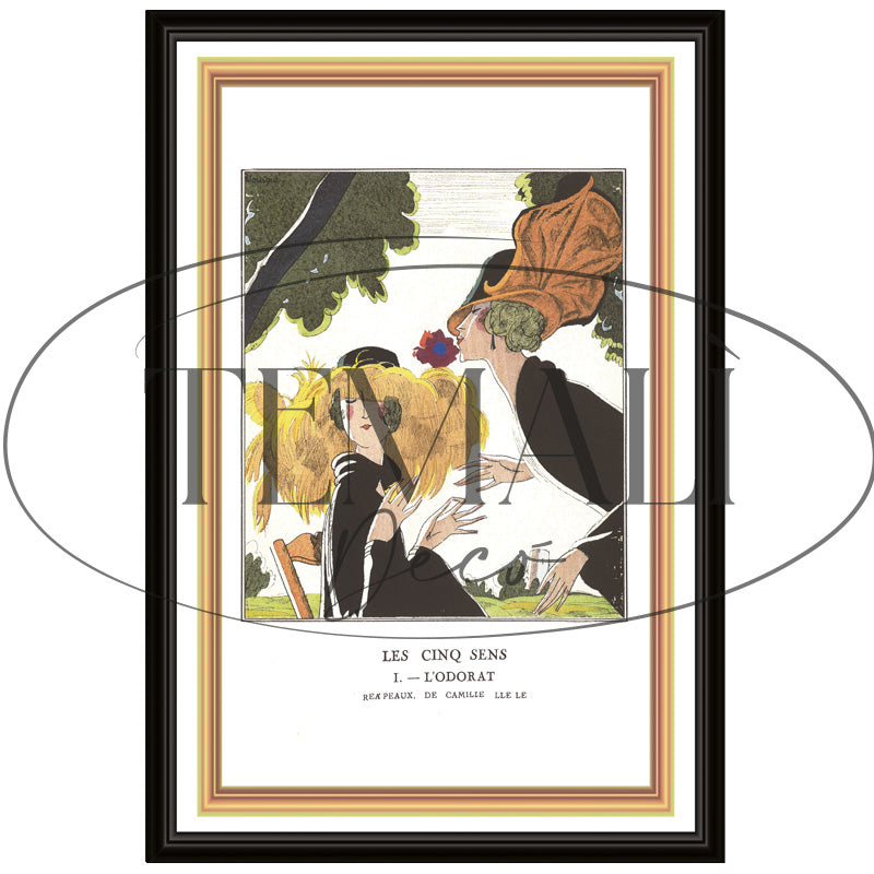 Découpage Moda - Les cinq Sens L'odorat