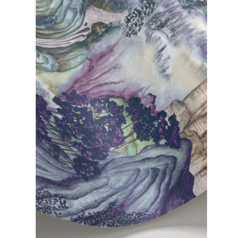 Carta da parati "Mountainscape Viola" - YOKU | COLE&SON