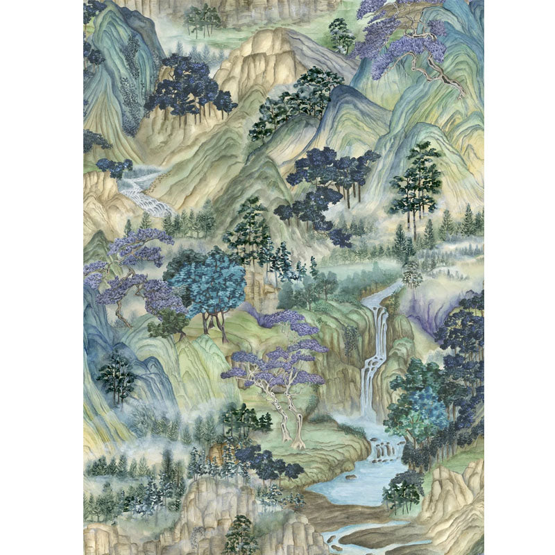 Carta da parati "Mountainscape Blu" - YOKU | COLE&SON