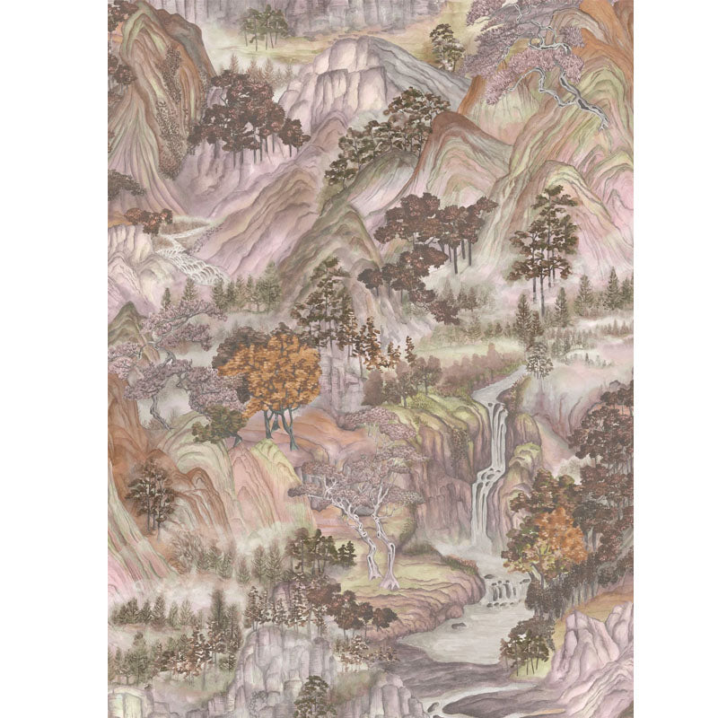 Carta da parati "Mountainscape Pesca" - YOKU | COLE&SON