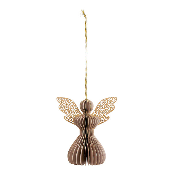 Angelo di Natale in carta - Beige - Mathilde M.