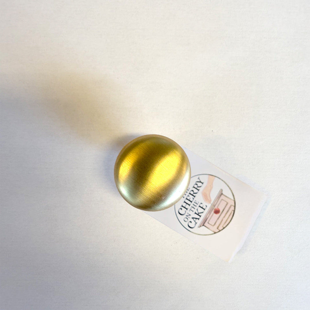 Pomello in Ferro "Dorato opaco"