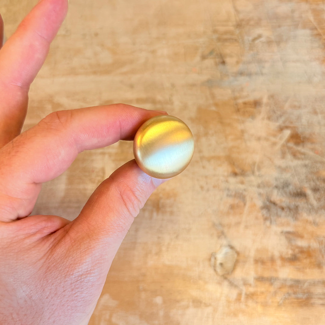 Pomello in Ferro "Dorato opaco"