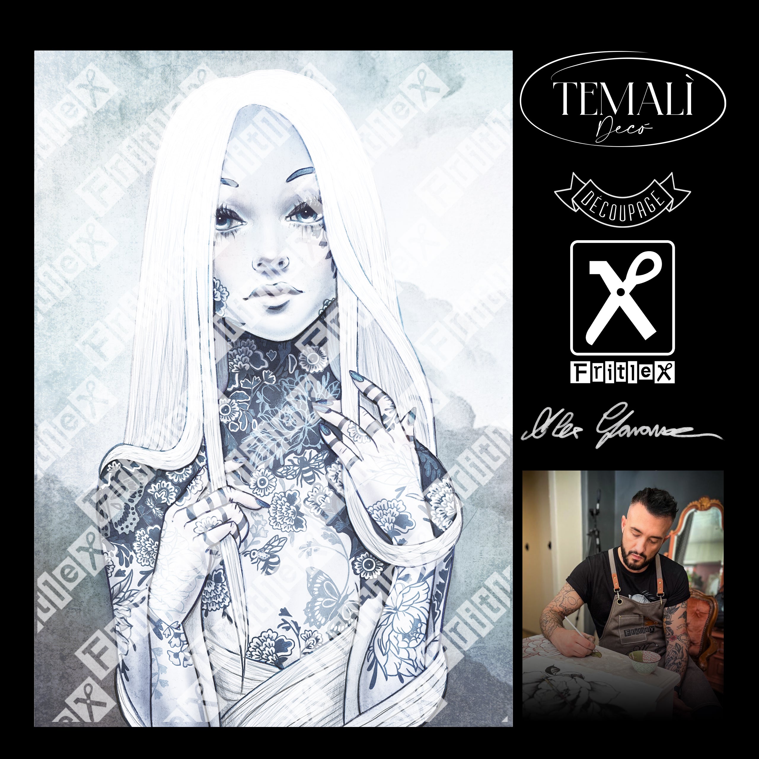 Decoupage Kollektion Alex - Nimue