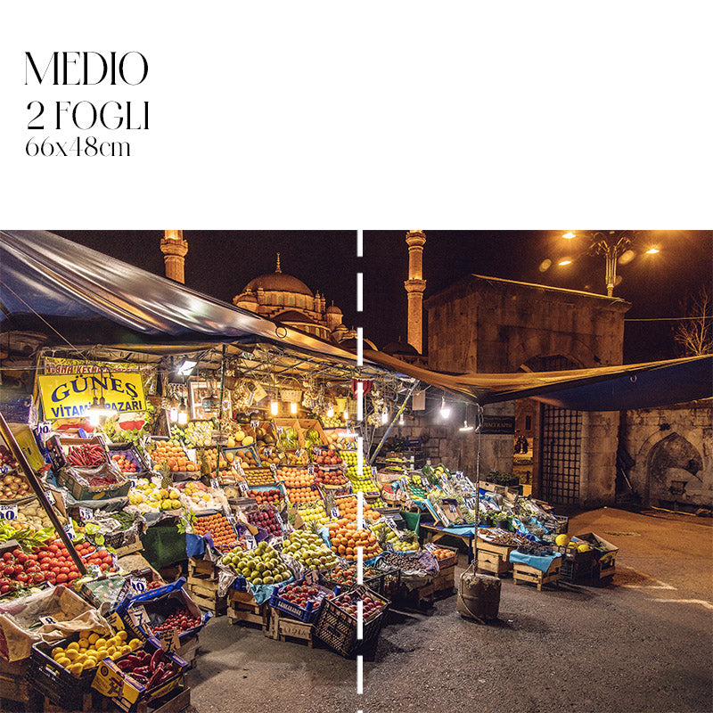 Découpage Oriente - Food Market