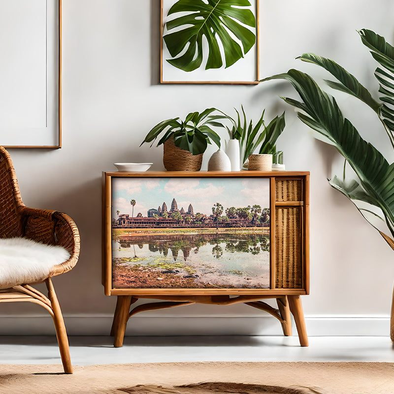 Decoupagé Oriente -Un giorno in Cambogia