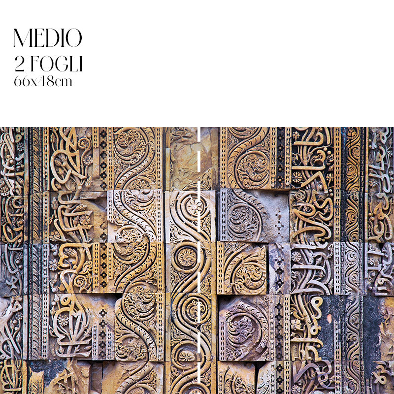 Decoupagé Oriente - Trama Indiana