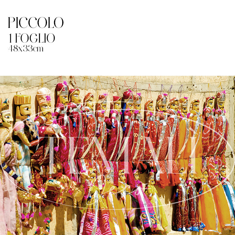 Découpage Oriente - Burattini Indiani