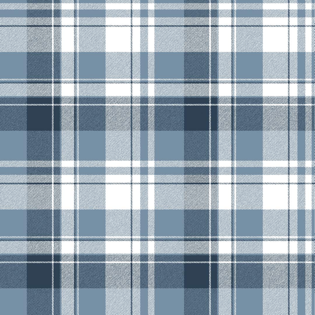 Carta da parati "Eleganza a quadri blu", a metraggio o rotolo