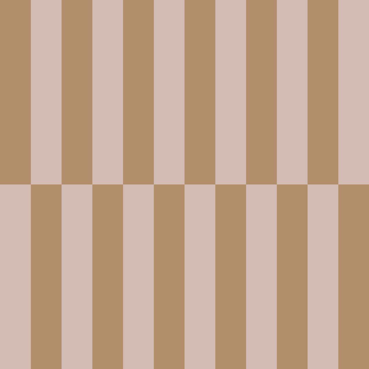 Carta da parati "Strisce rosa e marroni" a metraggio o rotolo