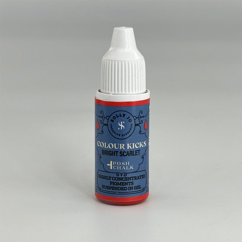 Pigmenti Gel "Bright Scarlet" - Rosso 25 ml - WoodUbend