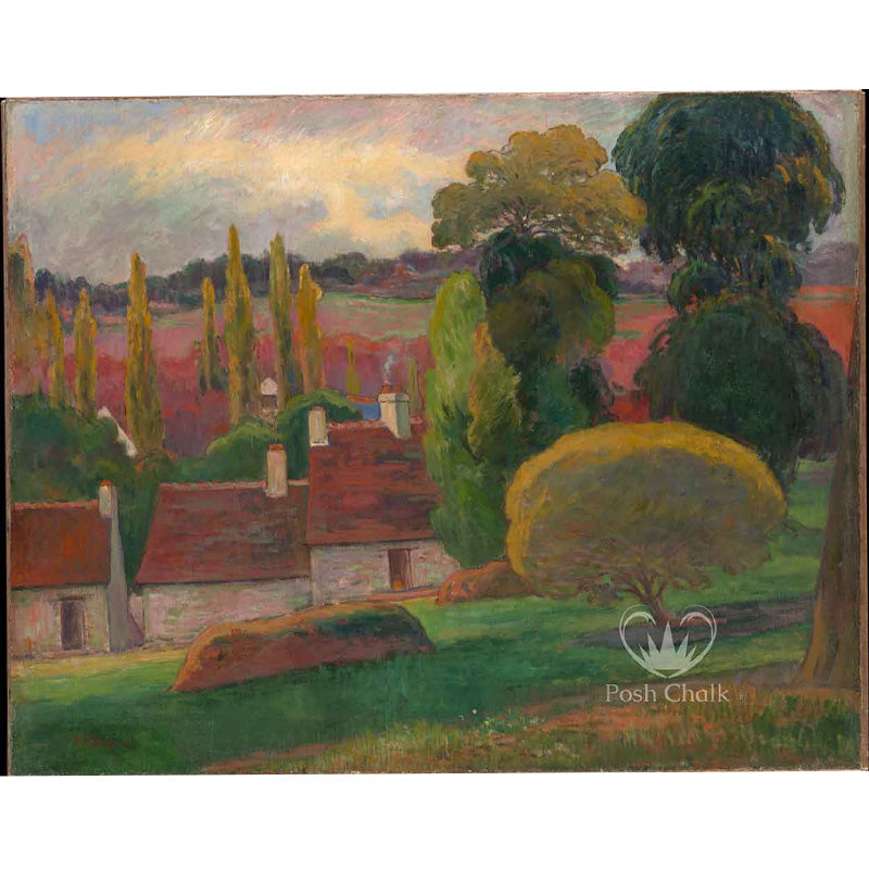 Carta da Découpage "Vivid Scenery" in Carta di Riso Posh chalk 28,5x40cm