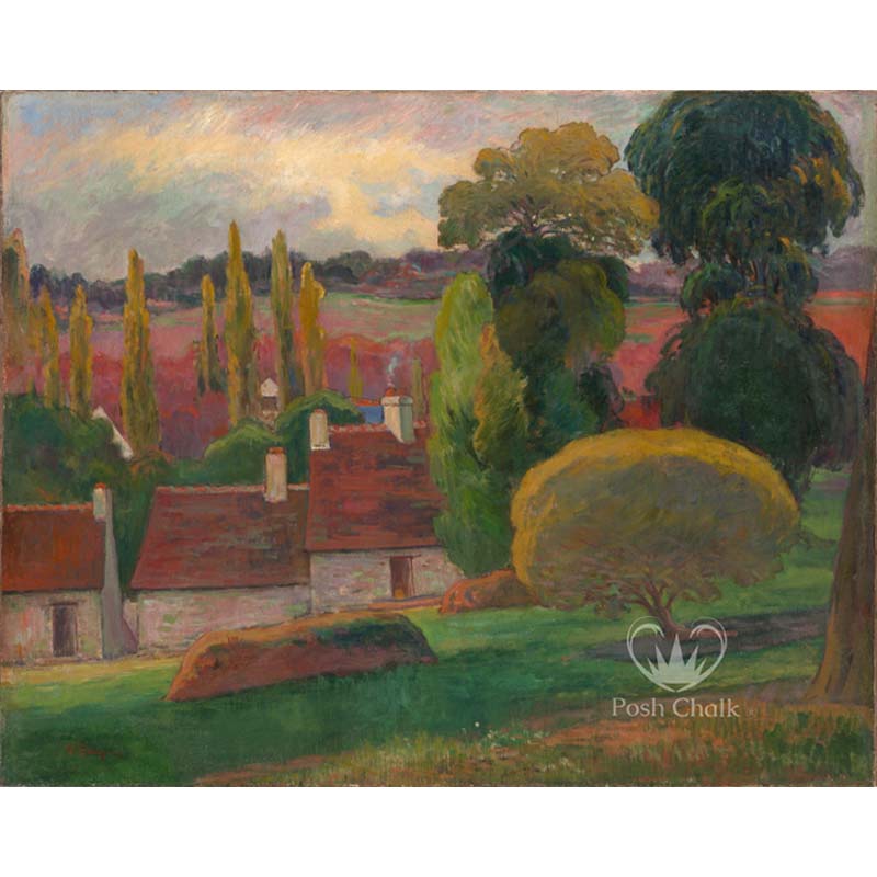 Carta da Découpage "Vivid Scenery" in Carta di Riso Posh chalk 58x81 cm