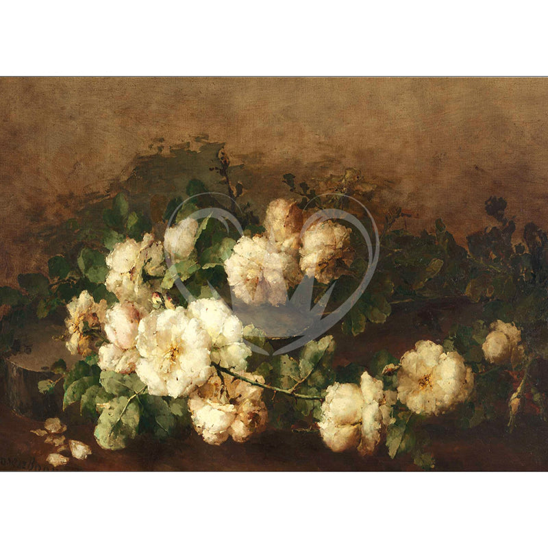 Carta da Découpage "Abundabce" in Carta di Riso Posh chalk 30x42cm