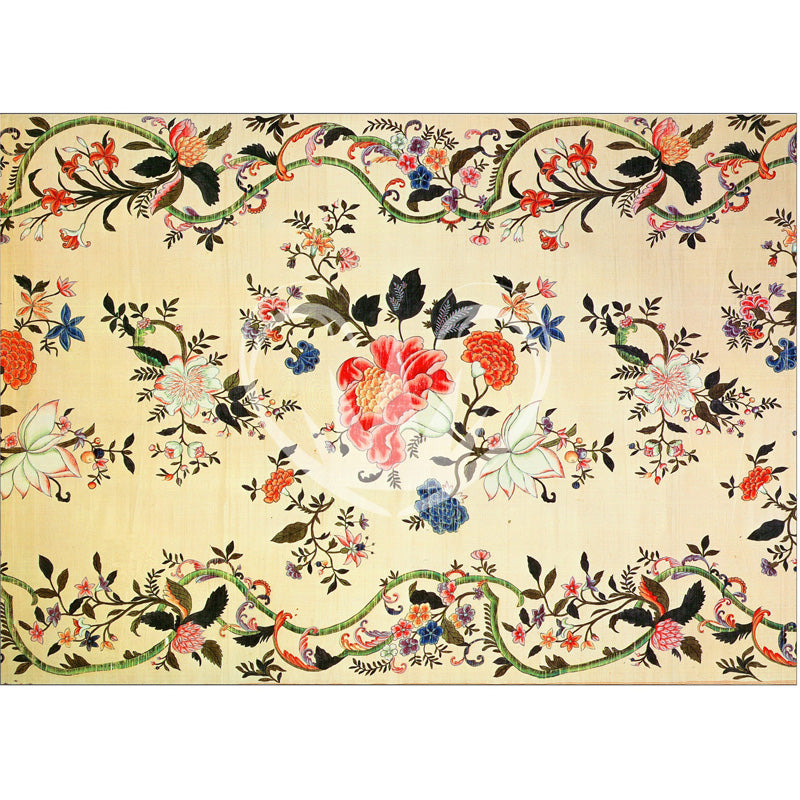Carta da Découpage "Antique Floral" in Carta di Riso Posh chalk 30x42cm