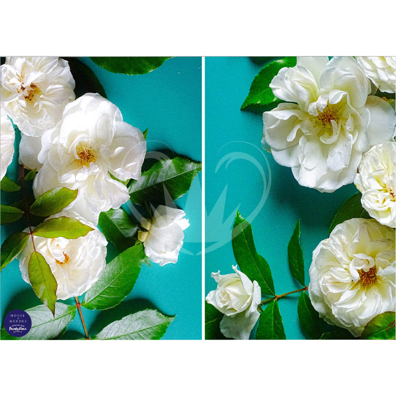 Carta da Découpage "Tuscan Rosa" in Carta di Riso Posh chalk 30x42cm