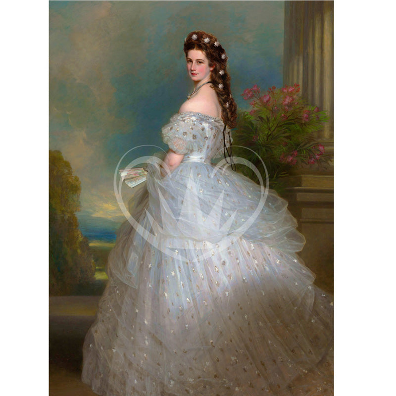 Carta da Découpage "Posh Princess" in Carta di Riso Posh chalk 60x84cm