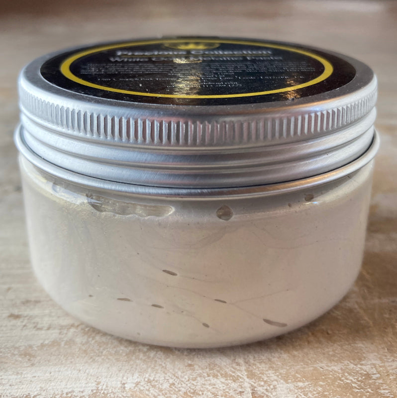 Pasta metallizzata Precious Collection Posh Chalk "White Gold" 110ml WoodUbend