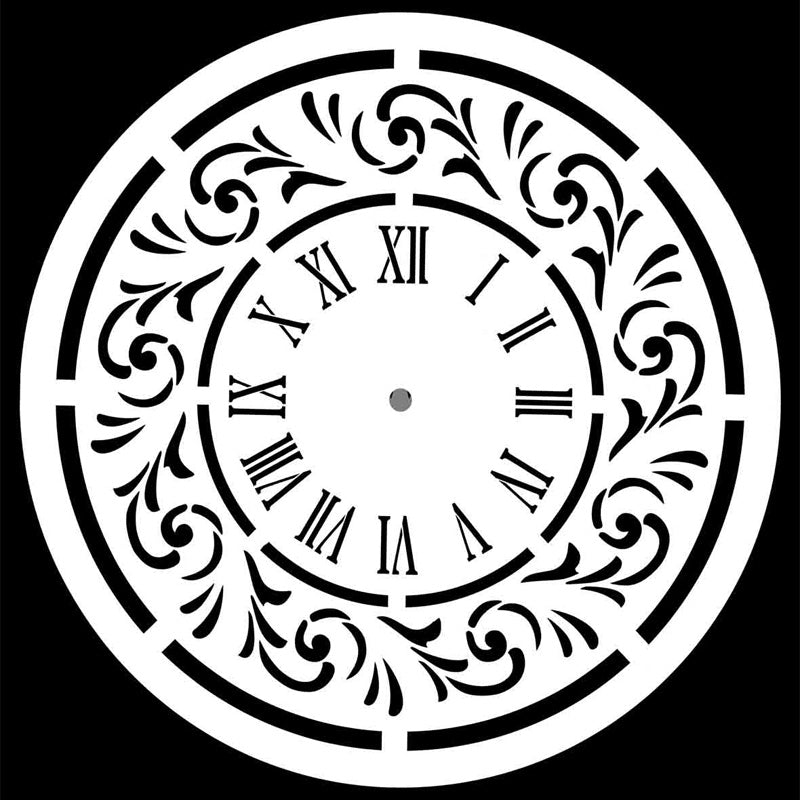 Posh Chalk Stencil "Stencil Wonderland" 80x80cm WoodUbend